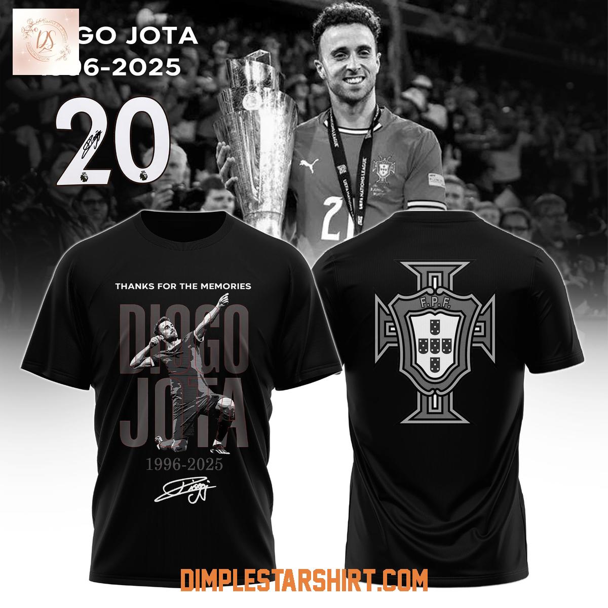Diogo Jota Portugal Thanks For The Memories 2025 Hoodie Shirt Diogo Jota Portugal Thanks For The Memories 2025 Hoodie Shirt