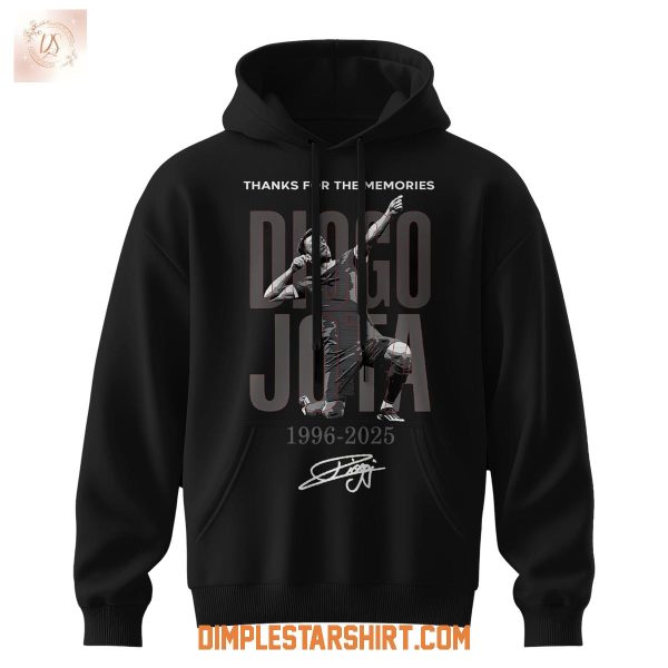 Diogo Jota Thank You For The Memories Liverpool FC 2025 Hoodie Shirt