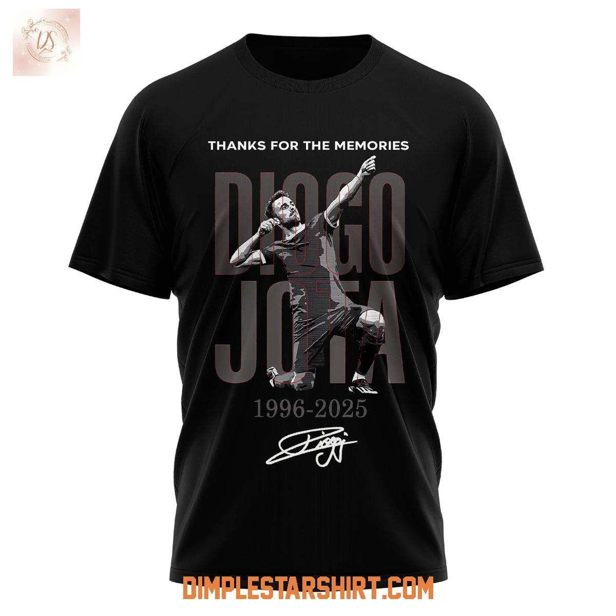 Diogo Jota Thank You For The Memories Liverpool FC 2025 Hoodie Shirt Diogo Jota Thank You For The Memories Liverpool FC 2025 Hoodie Shirt