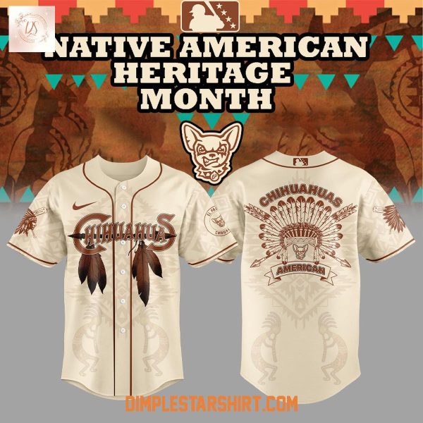 El Paso Chihuahuas x Native American 2025 Baseball Jersey