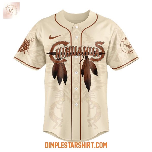 El Paso Chihuahuas x Native American 2025 Baseball Jersey