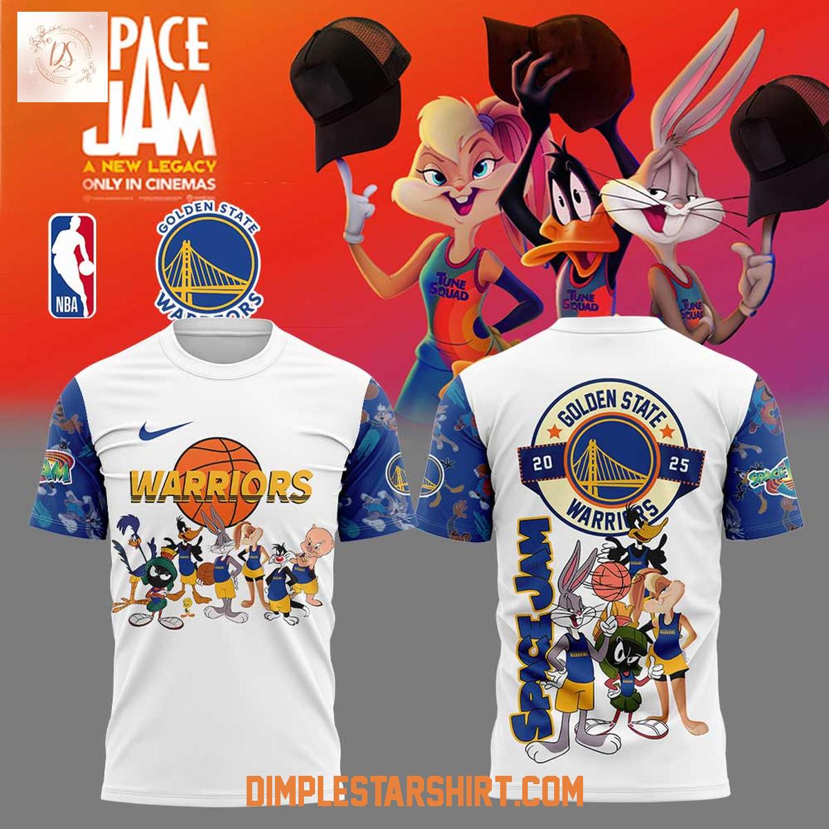 Golden State Warriors x Space Jam 2025 Hoodie Shirt Golden State Warriors x Space Jam 2025 Hoodie Shirt