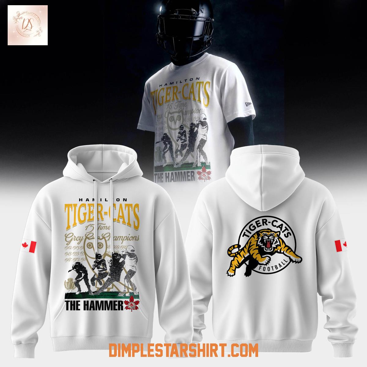 Hamilton Tiger-Cats October's Very Own x New Era Canada x CFL Hoodie Hamilton Tiger-Cats October's Very Own x New Era Canada x CFL Hoodie