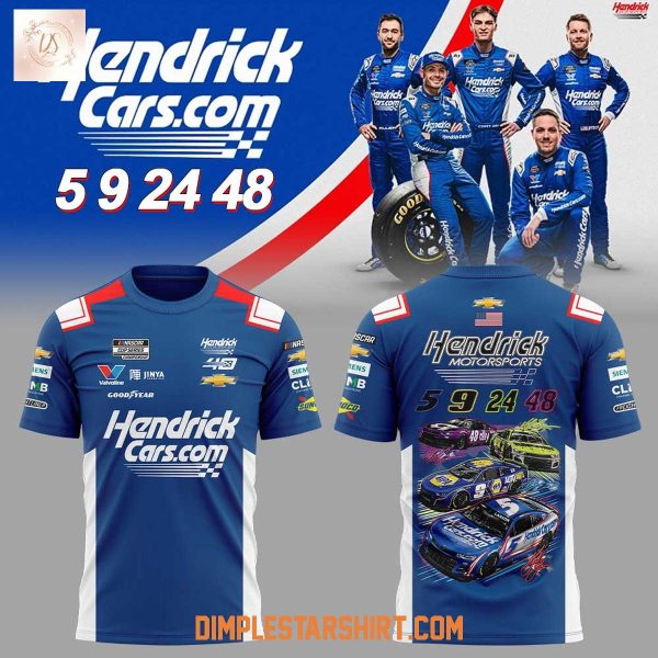 Hendrick Motorsports Team Collection Blue Hoodie Shirt