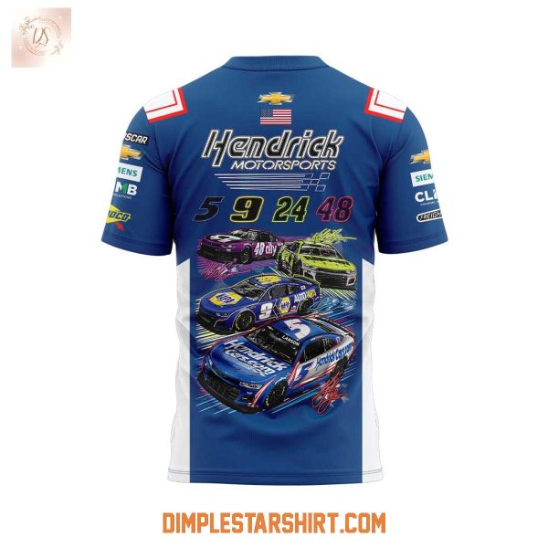 Hendrick Motorsports Team Collection Blue Hoodie Shirt