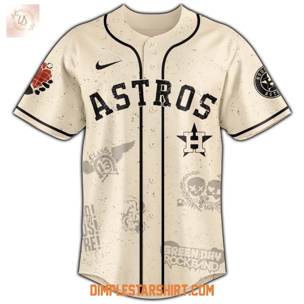 Houston Astros x Green Day 20 Years Of American Idiot 2025 Jersey