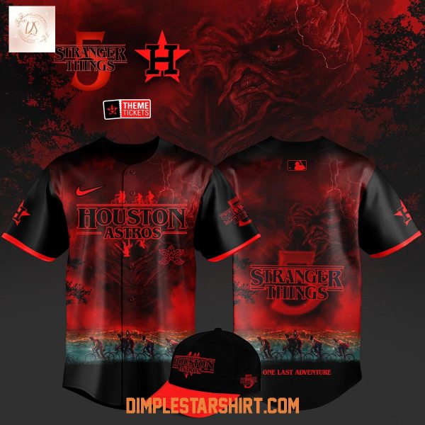 Houston Astros x Stranger Things 5 Jersey
