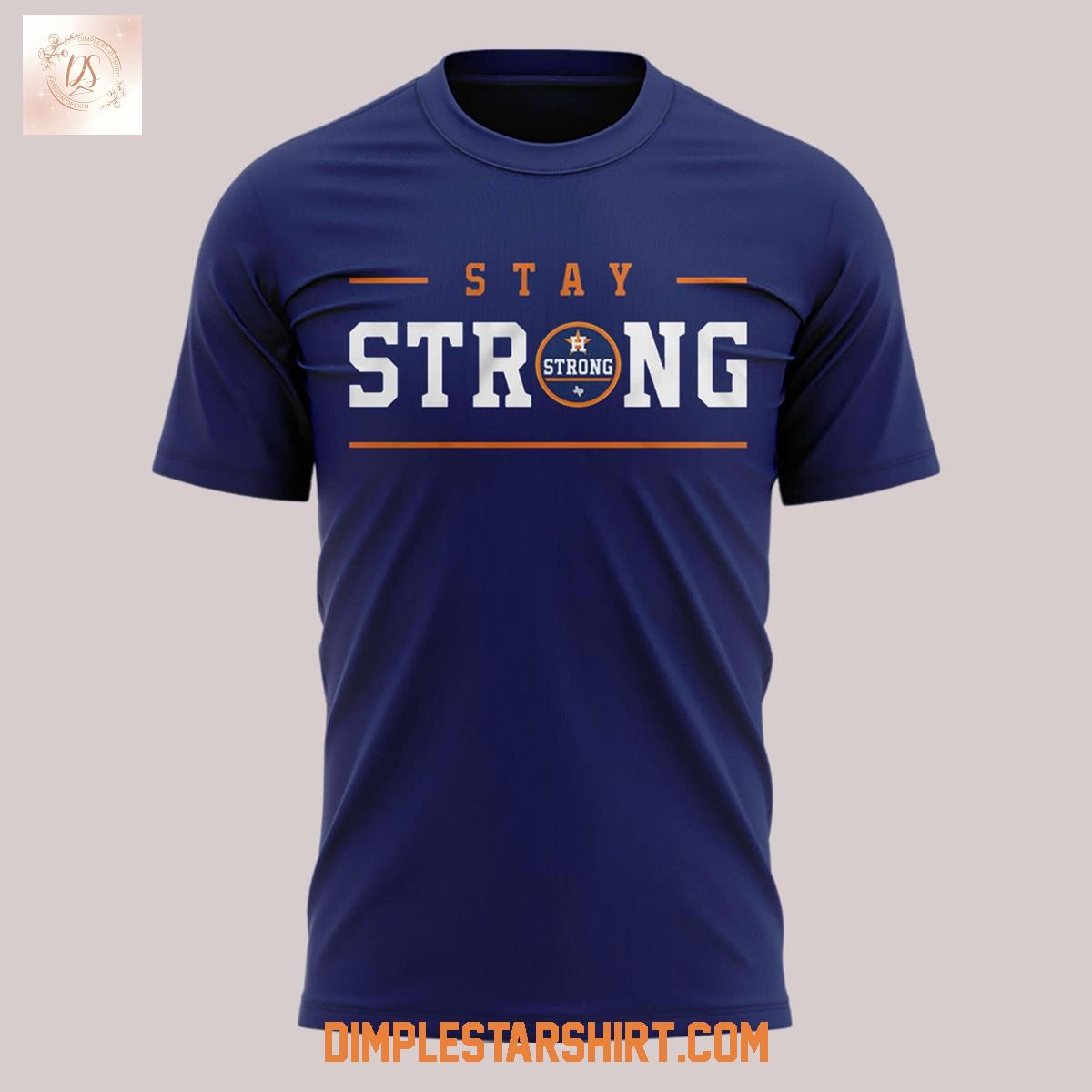 Houston Astros x Texas Stay Strong Than The Storm Shirt Houston Astros x Texas Stay Strong Than The Storm Shirt