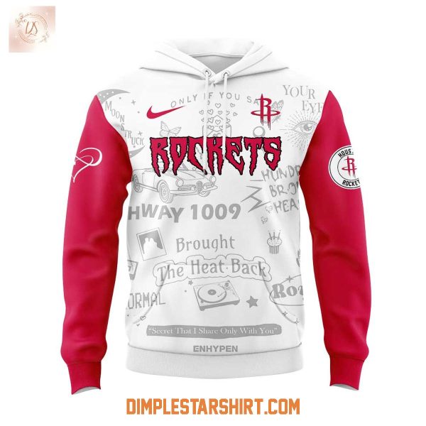 Houston Rockets x Enhypen Walk The Line 2025 Hoodie T Shirt