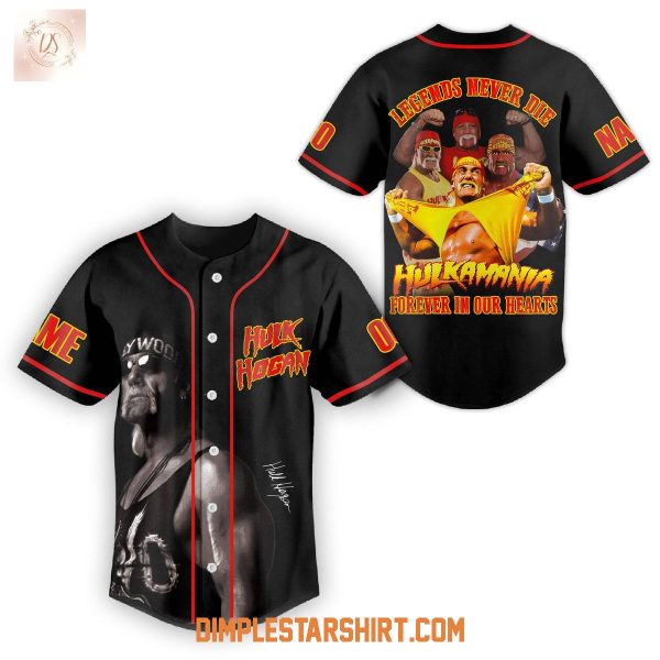 Hulk Hogan Legends Never Die 2025 Jersey