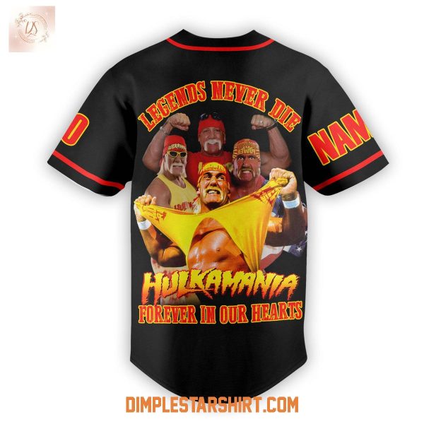 Hulk Hogan Legends Never Die 2025 Jersey