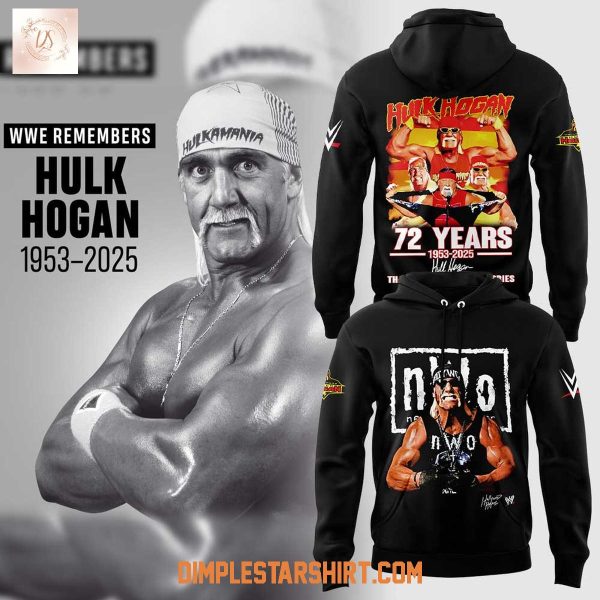 Hulk Hogan WWE 72 Years Memories Hoodie Shirt