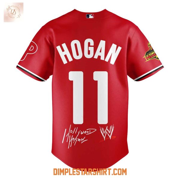 Hulk Hogan x Philadelphia Phillies WWE WCW Legend Jersey