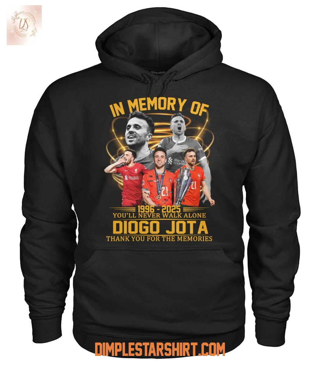In Memory Of Diogo Jota You'll Never Walk Alone 2025 T Shirt In Memory Of Diogo Jota You'll Never Walk Alone 2025 T Shirt