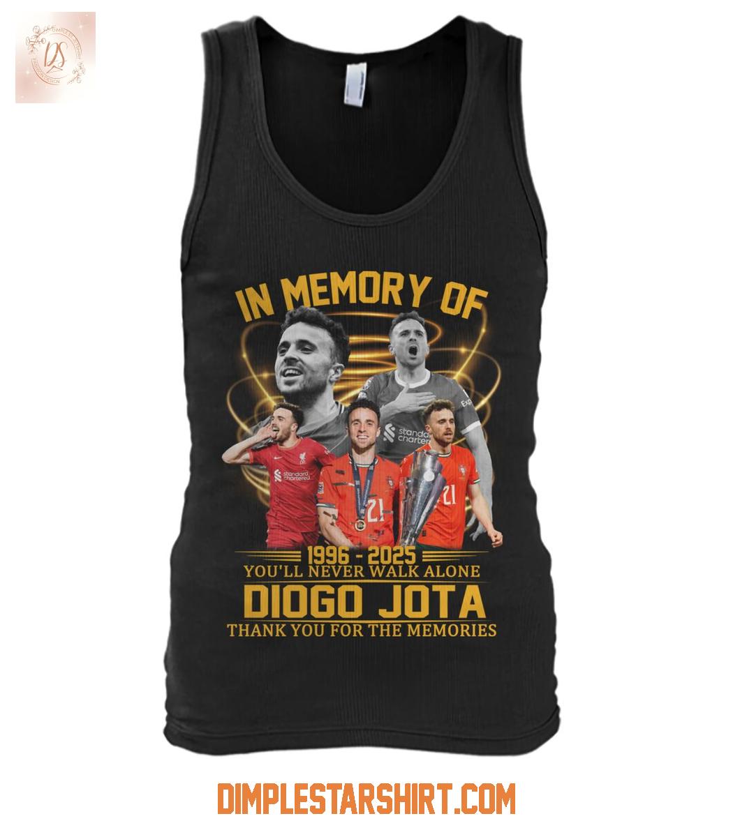 In Memory Of Diogo Jota You'll Never Walk Alone 2025 T Shirt In Memory Of Diogo Jota You'll Never Walk Alone 2025 T Shirt