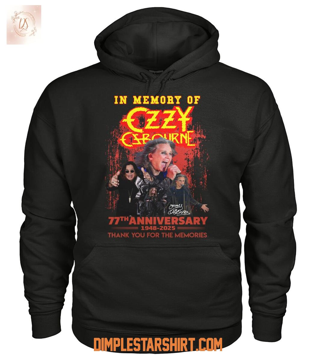 In Memory Of Ozzy Osbourne 2025 Memories T Shirt In Memory Of Ozzy Osbourne 2025 Memories T Shirt