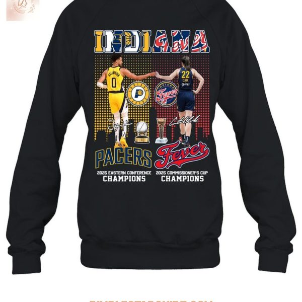 Indiana Pacers And Fever Champions 2025 T Shirt