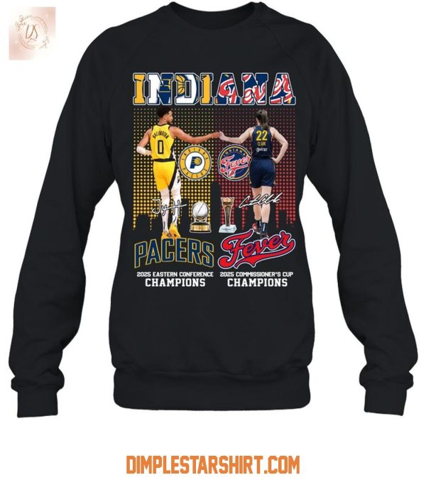 Indiana Pacers And Fever Champions 2025 T Shirt