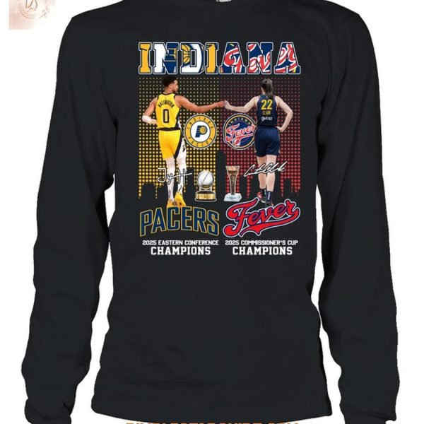 Indiana Pacers And Fever Champions 2025 T Shirt
