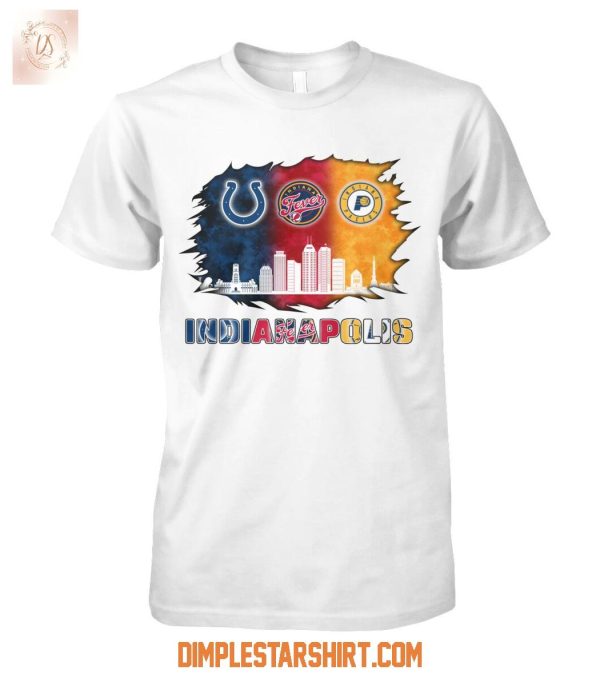 Indianapolis Sport Team Colts Fever And Pacers T Shirt