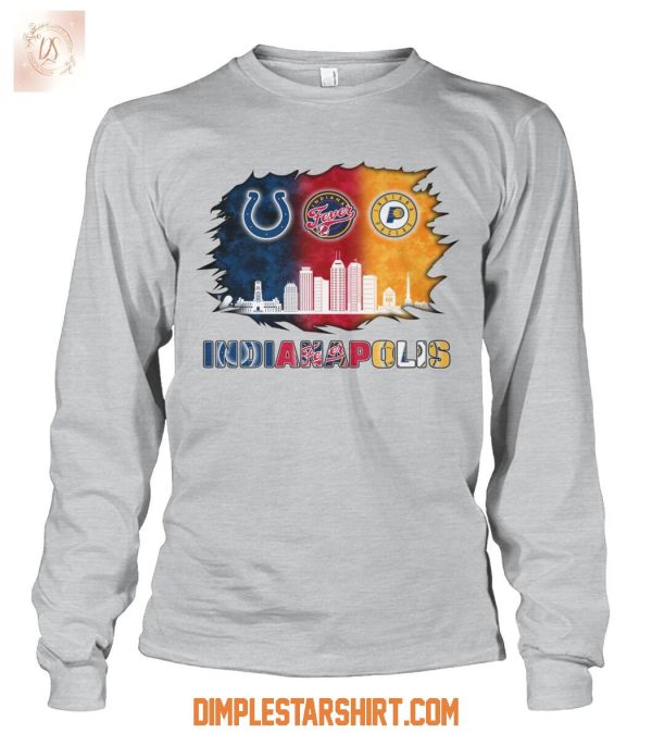 Indianapolis Sport Team Colts Fever And Pacers T Shirt