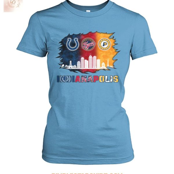 Indianapolis Sport Team Colts Fever And Pacers T Shirt