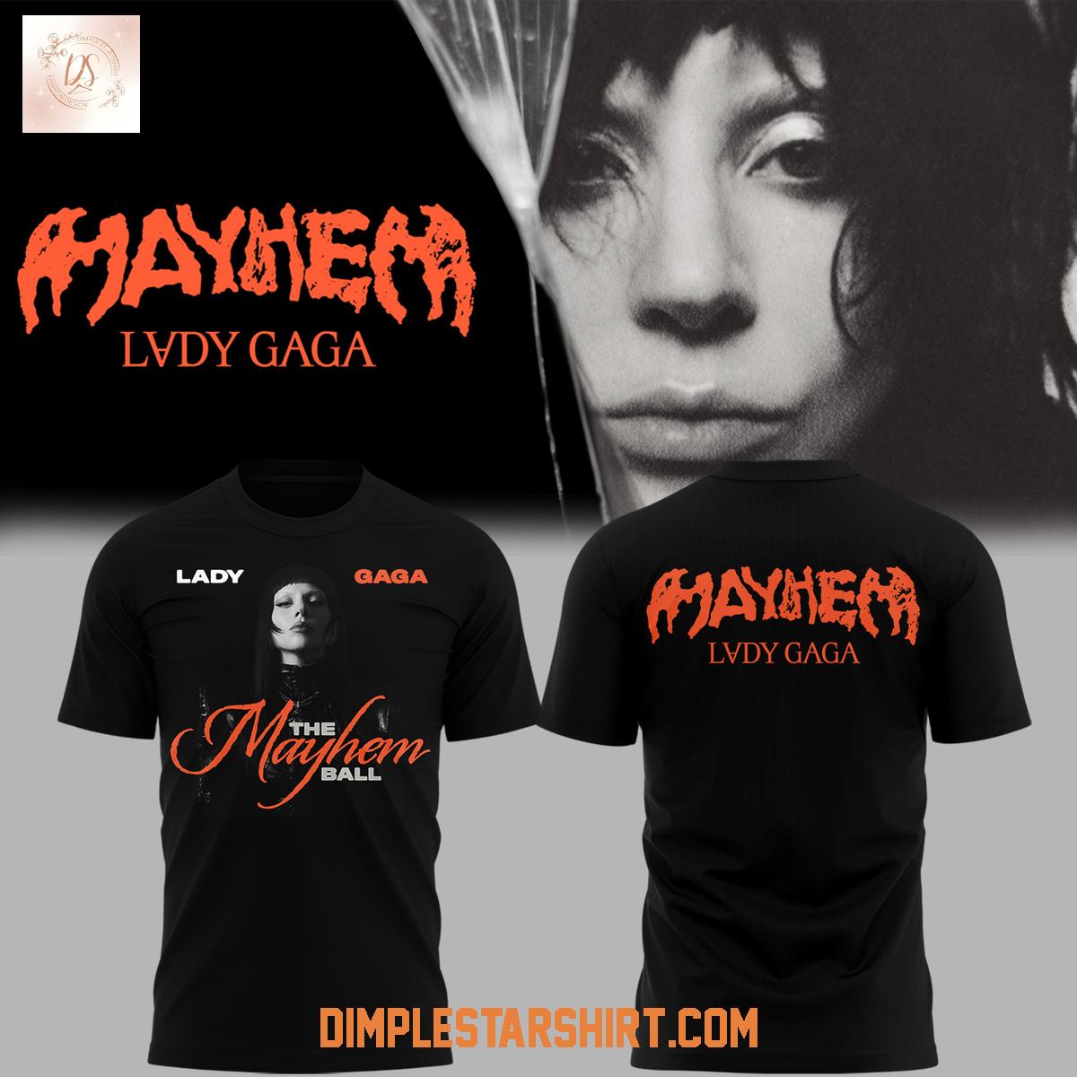 Lady Gaga The Mayhem Ball Tour 2025 Hoodie Shirt Lady Gaga The Mayhem Ball Tour 2025 Hoodie Shirt