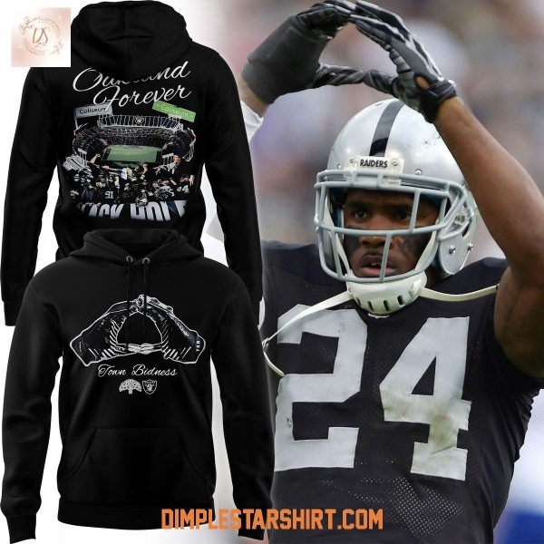 Las Vegas Raiders Oakland Forever Black Hoodie Shirt