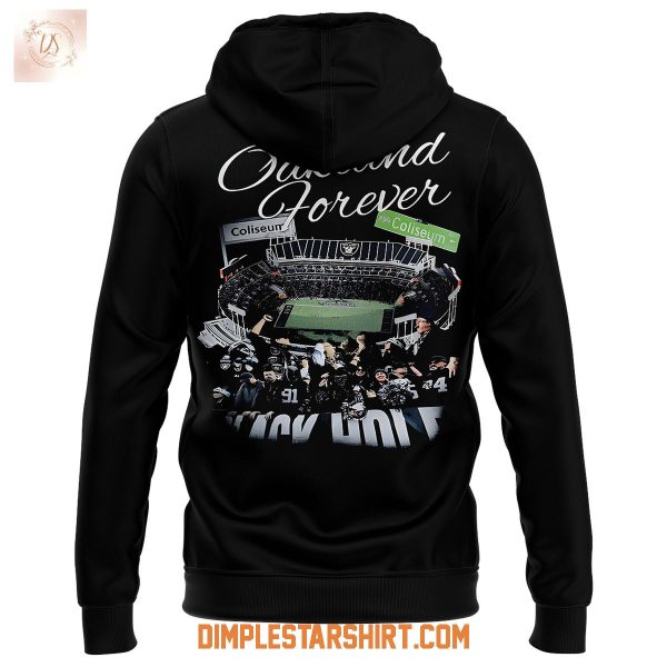 Las Vegas Raiders Oakland Forever Black Hoodie Shirt