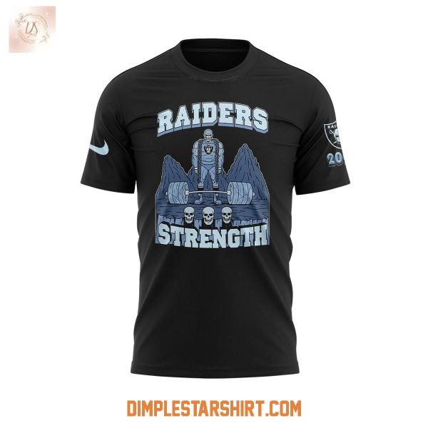 Las Vegas Raiders Strength Hoodie Shirt