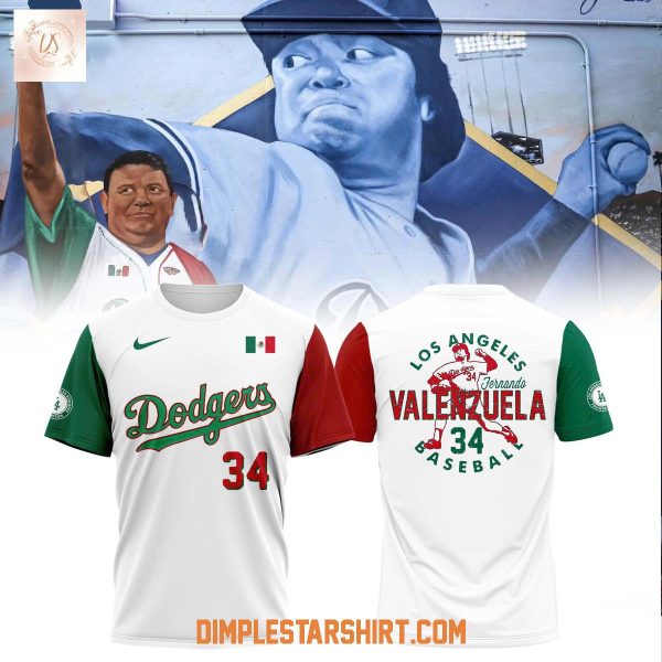 Los Angeles Dodgers Fernando Valenzuela 2025 Hoodie Shirt