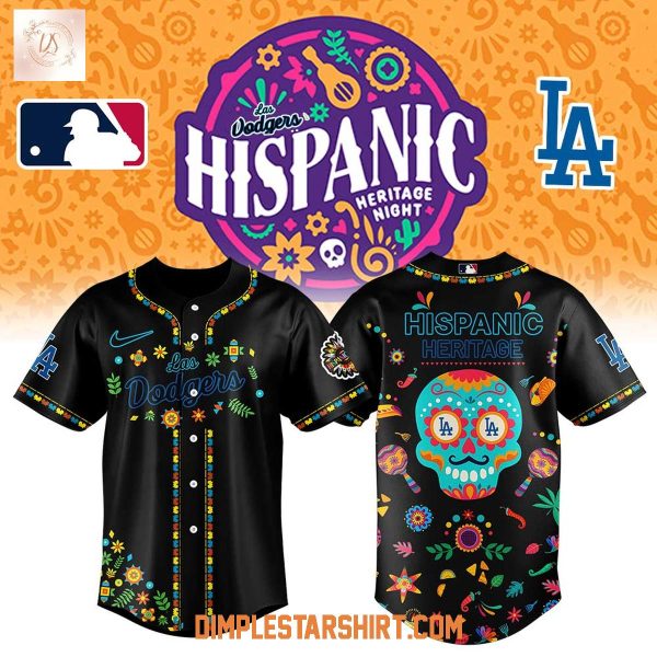 Los Angeles Dodgers Hispanic Heritage Night 2025 Baseball Jersey