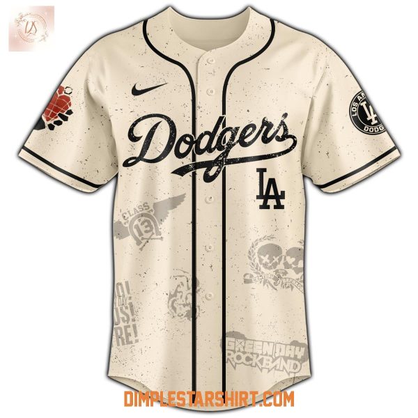 Los Angeles Dodgers x Green Day 20 Years Of American Idiot 2025 Jersey
