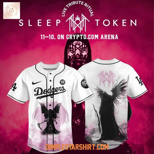 Los Angeles Dodgers x Sleep Token Even In Arcadia Tour 2025 Jersey