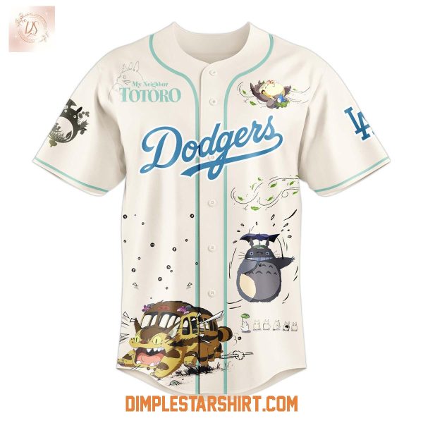 Los Angeles Dodgers x Studio Ghibli 2025 Baseball Jersey