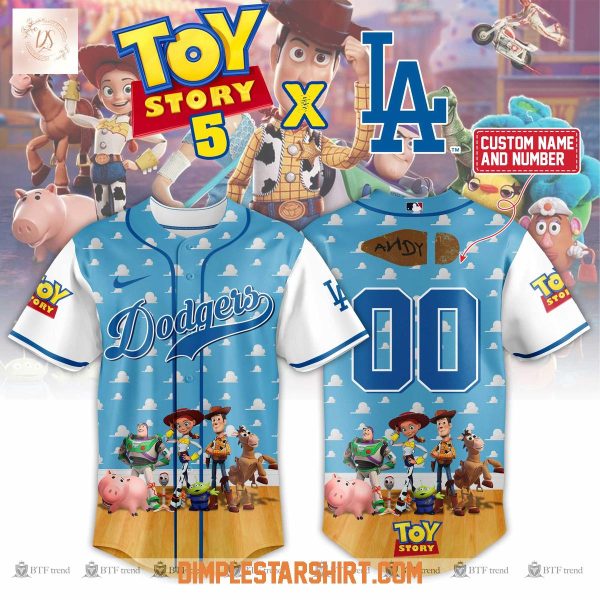 Los Angeles Dodgers x Toy Story Game 2025 Baseball Jersey