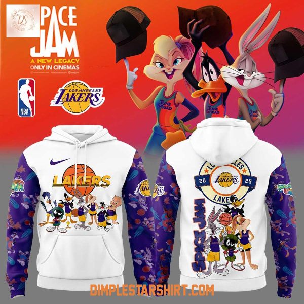 Los Angeles Lakers x Space Jam 2025 Hoodie Shirt