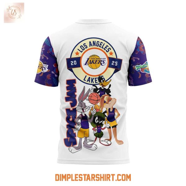 Los Angeles Lakers x Space Jam 2025 Hoodie Shirt