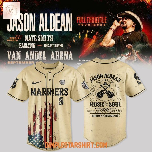 MLB All Teams x Jason Aldean Full Throttle Tour 2025 Jersey