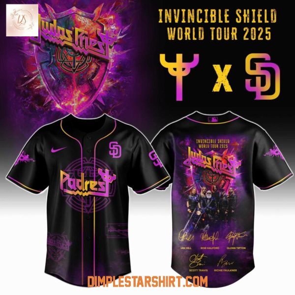 MLB All Teams x Judas Priest Invincible Shield World Tour 2025 Jersey
