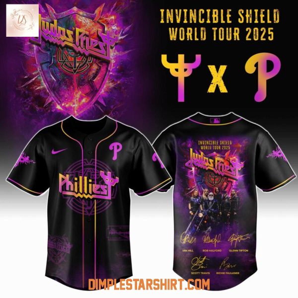 MLB All Teams x Judas Priest Invincible Shield World Tour 2025 Jersey