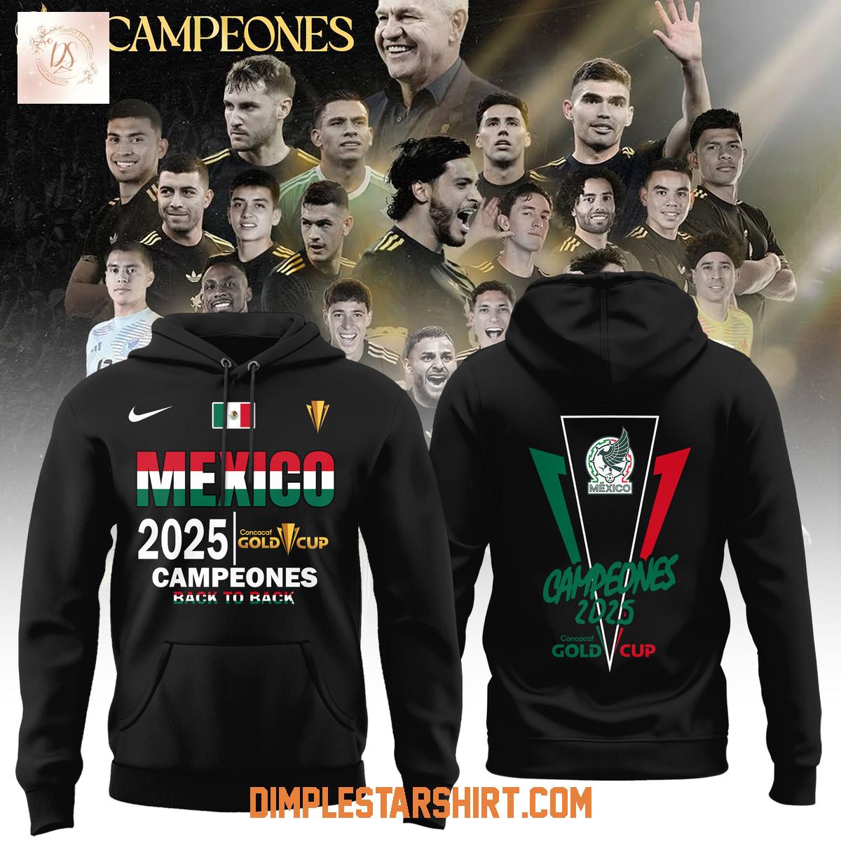 Mexico Concacaf Gold Cup Champion Hoodie Shirt Mexico Concacaf Gold Cup Champion Hoodie Shirt