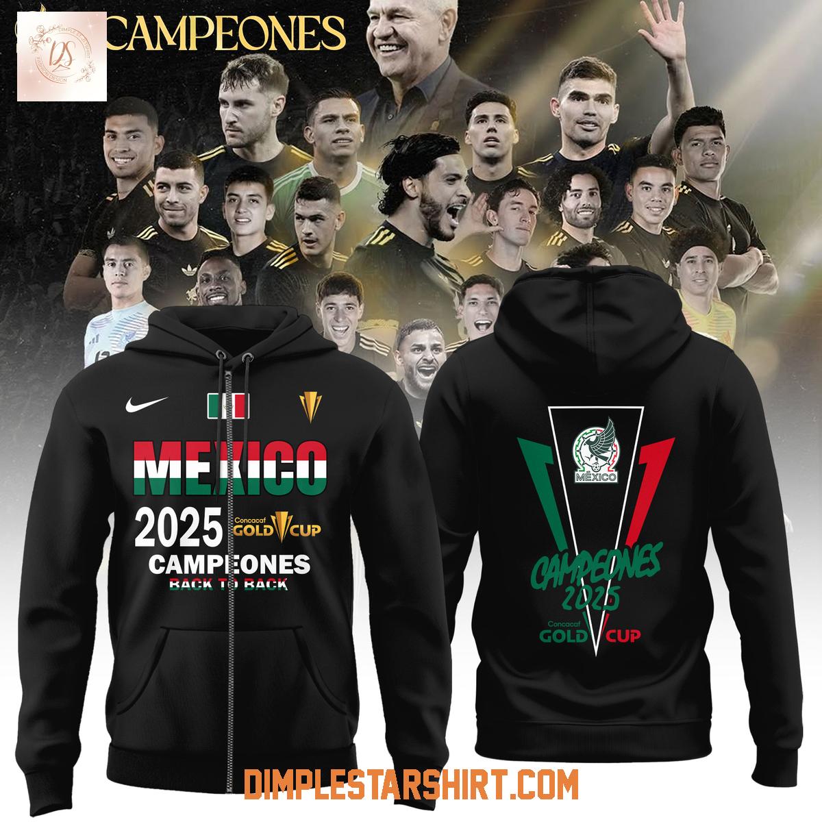 Mexico Concacaf Gold Cup Champion Hoodie Shirt Mexico Concacaf Gold Cup Champion Hoodie Shirt