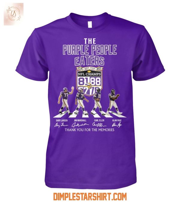 Minnesota Vikings The Purple People Easters T Shirt