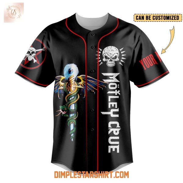 Motley Crue Tour 2025 Baseball Jersey