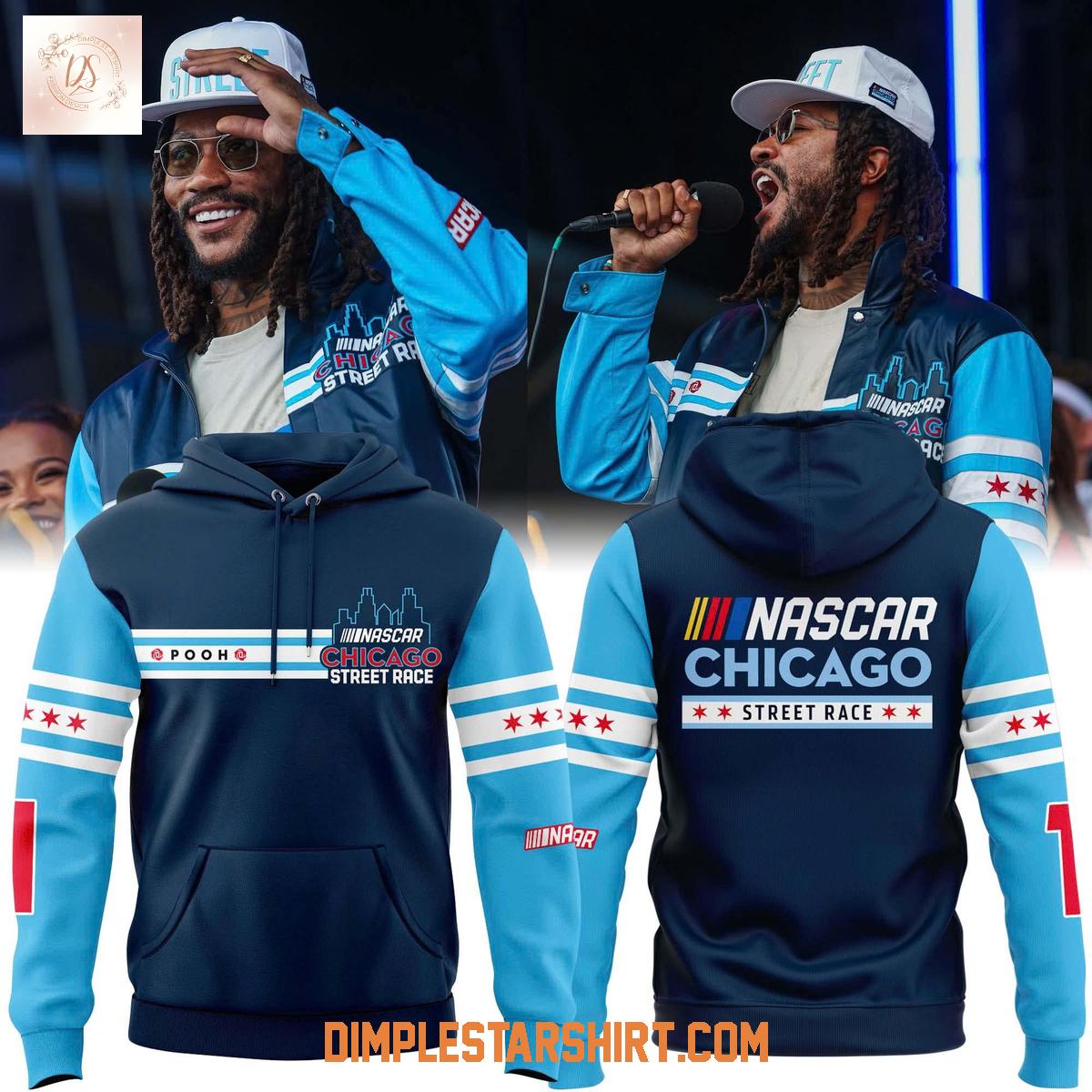 NASCAR Chicago Street Race 2025 Hoodie Shirt NASCAR Chicago Street Race 2025 Hoodie Shirt