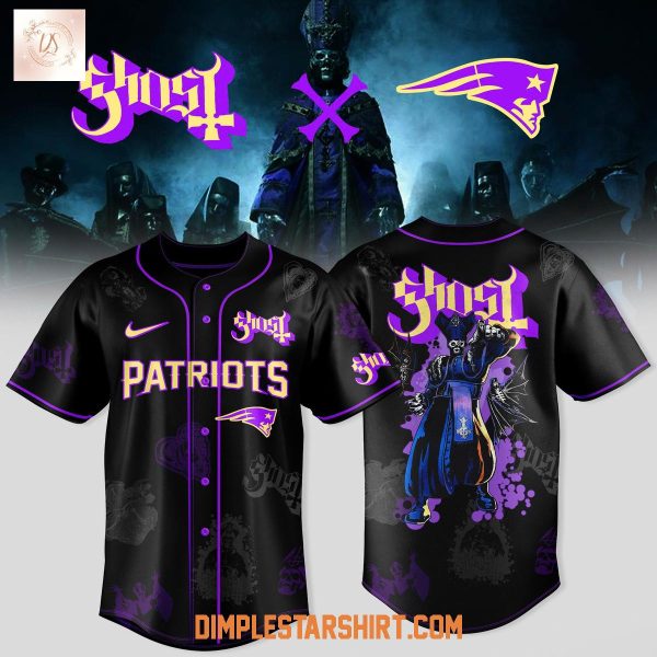 New England Patriots x Ghost Band World Tour 2025 Jersey