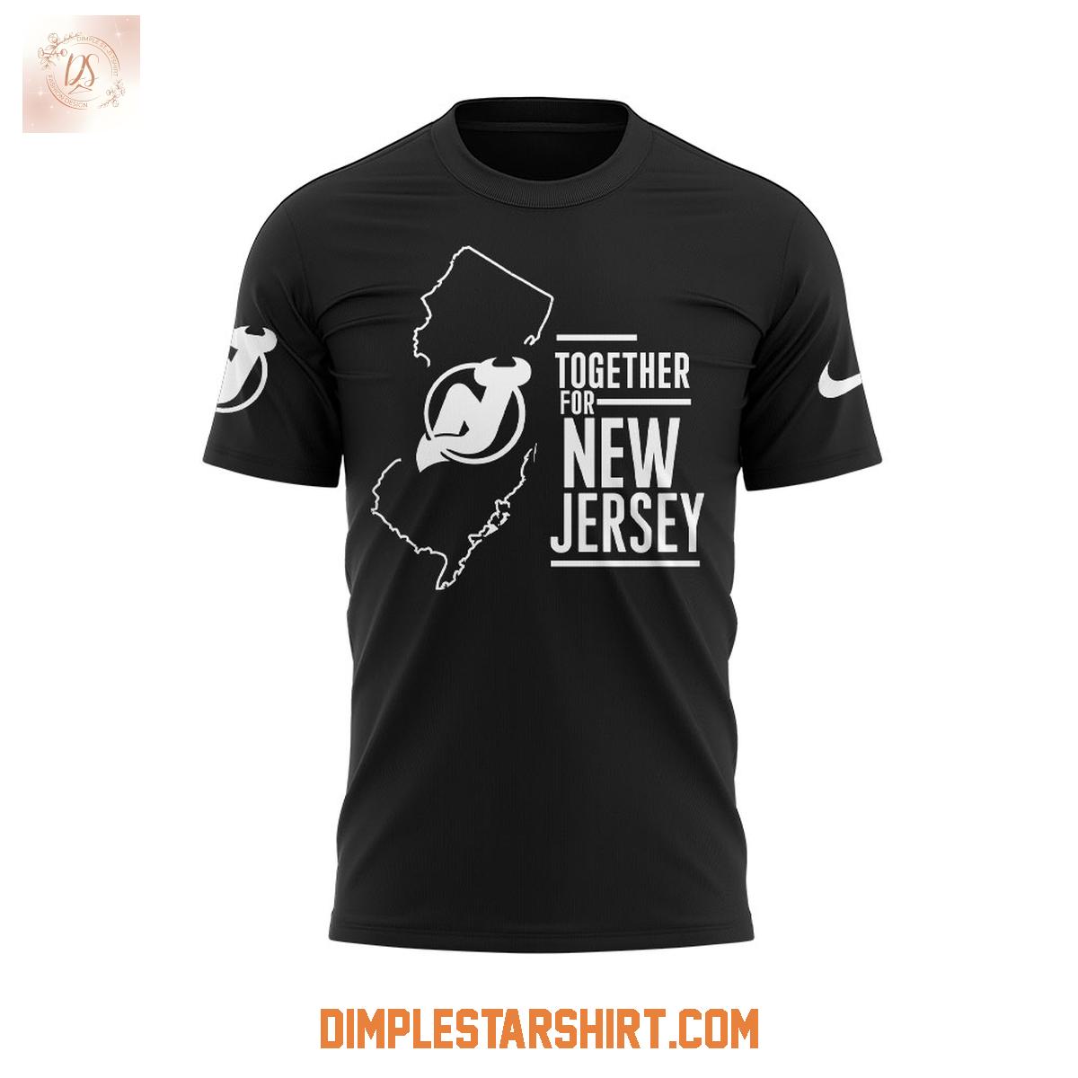 New Jersey Devils Together For New Jersey Straight Up Shirt New Jersey Devils Together For New Jersey Straight Up Shirt