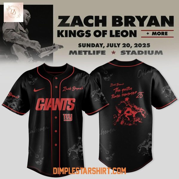 New York Giants x The Quittin Time Summer 2025 Baseball Jersey