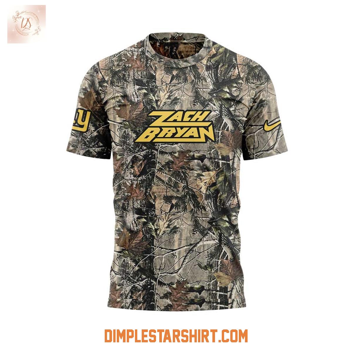 New York Giants x Zach Bryan Tour Camo Hoodie Shirt New York Giants x Zach Bryan Tour Camo Hoodie Shirt
